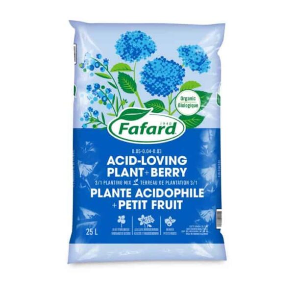 Terreau de plantation 3/1 Plante Acidophile+Petit Fruit 25L