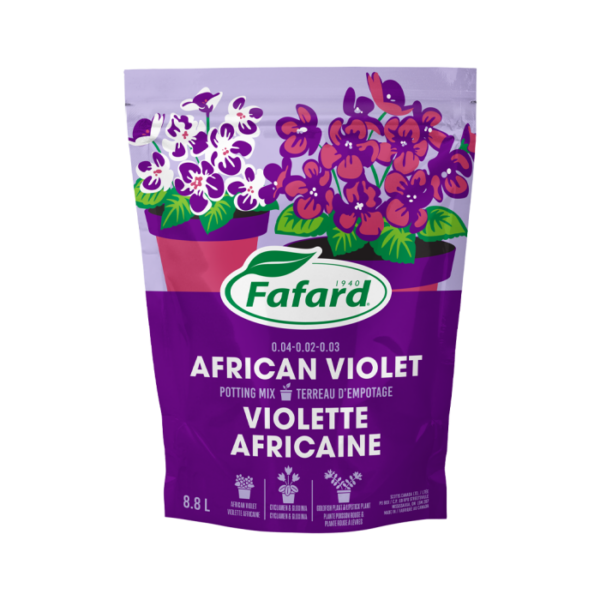 Terreau d'empotage pour Violettes Africaines 8.8L