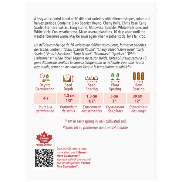 Radis Gourmet en mélange